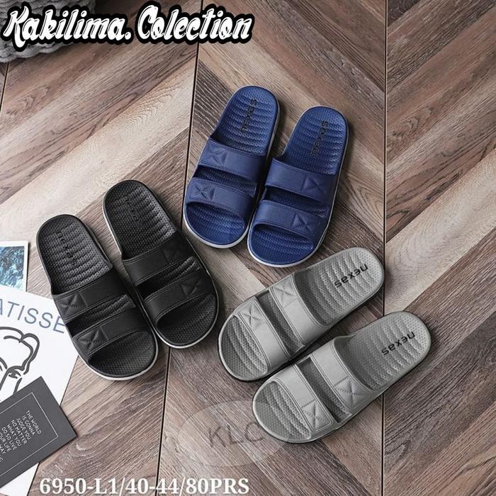 PROMO!! 6950/SANDAL KARET PRIA SANDAL BALNCE LAKI LAKI ORI PRODUK