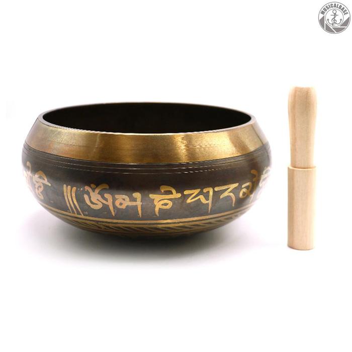 [In Stock] Handmade Buddha Tibet Struck Bowl Ritual Musik Terapi