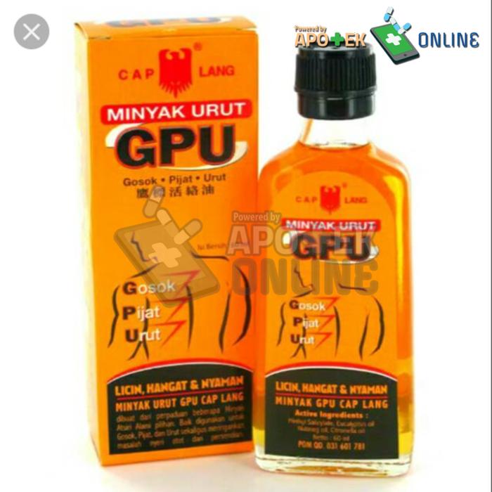 MINYAK URUT GPU CAP LANG 30ML