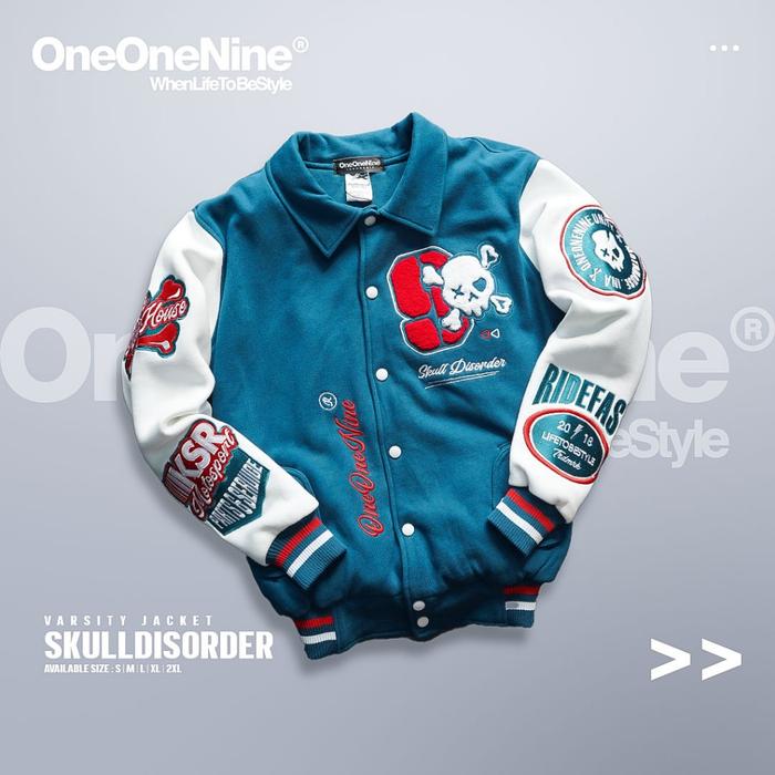 VARSITY SKULLDISORDER BLUE SERIES | KSR ONEONENINE