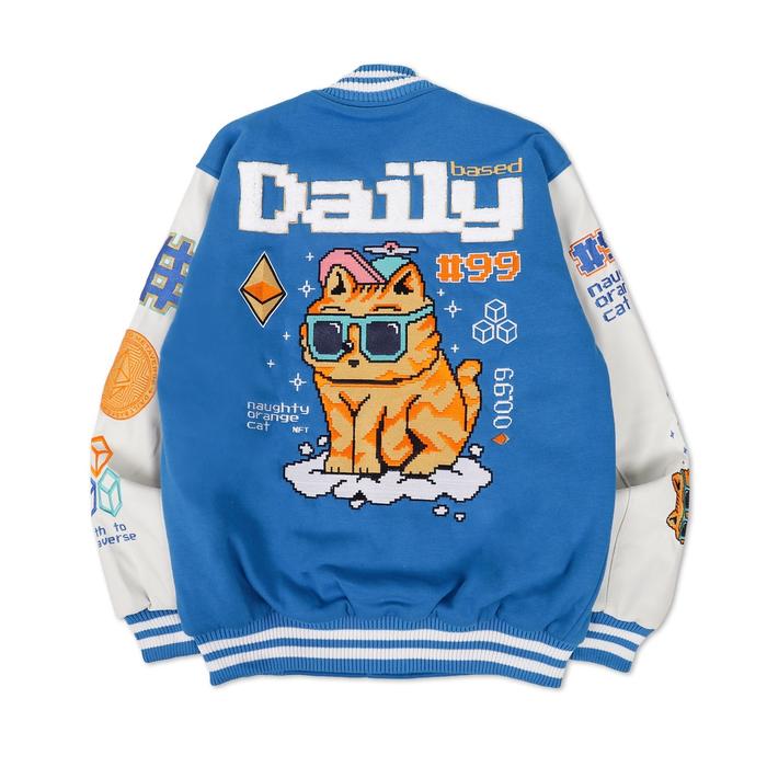 Varsity Jacket NFT Blue