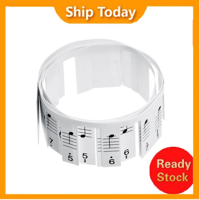 [In Stock] 61-key Piano Note Chart Non-sticking Removable Piano