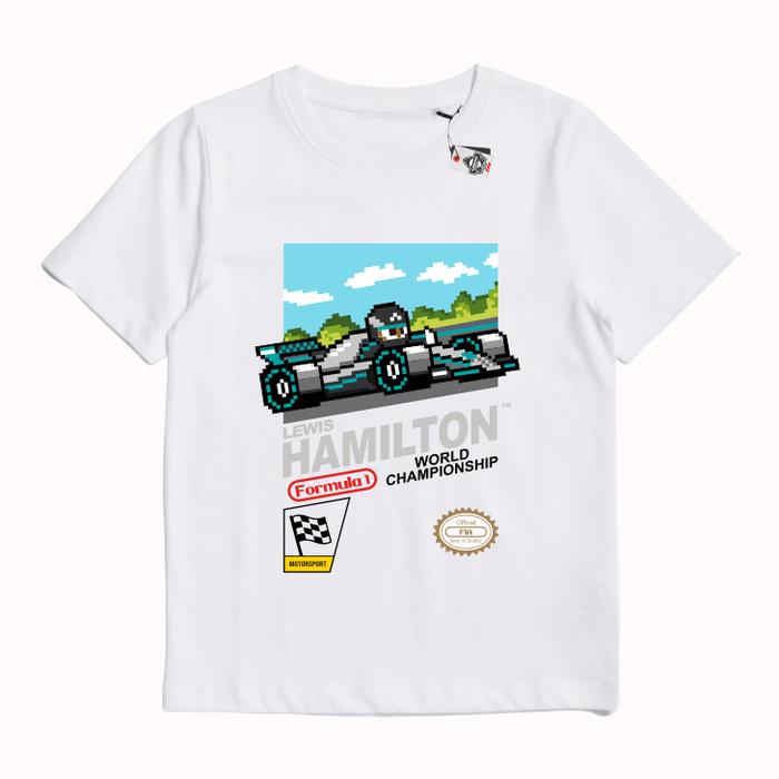KRMK Kaos Baju Anak Formula One F1 MERCEDES BENZ AMG F1 TEAM LEWIS