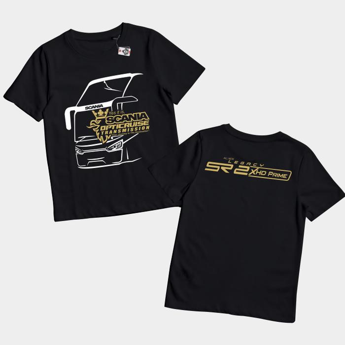 KARIMAKE Kaos Baju Anak Bismania Jetbus SCANIA SR 2 XHD Prime Karoseri