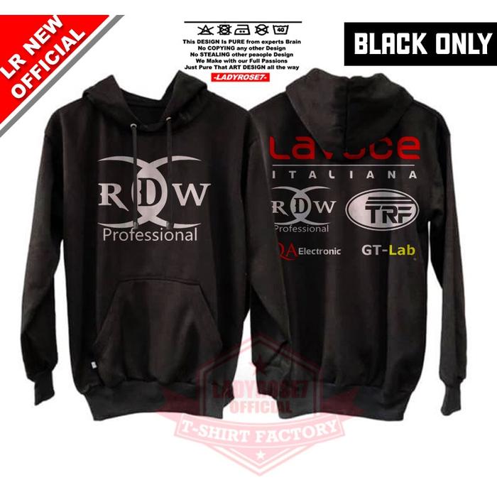 JAKET HOODIE RDW PROFESSIONAL LAVOCE NON DJ 69 PROJECT DIVANA PROJECT