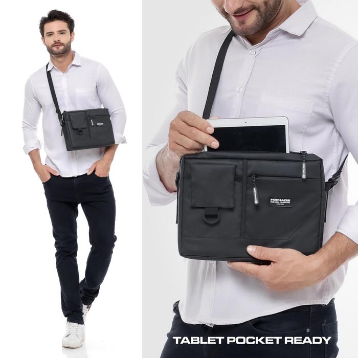 Mr Mads - Harold Tas Tablet 12 Inch - Tas Selempang Sling Bag Anti Air