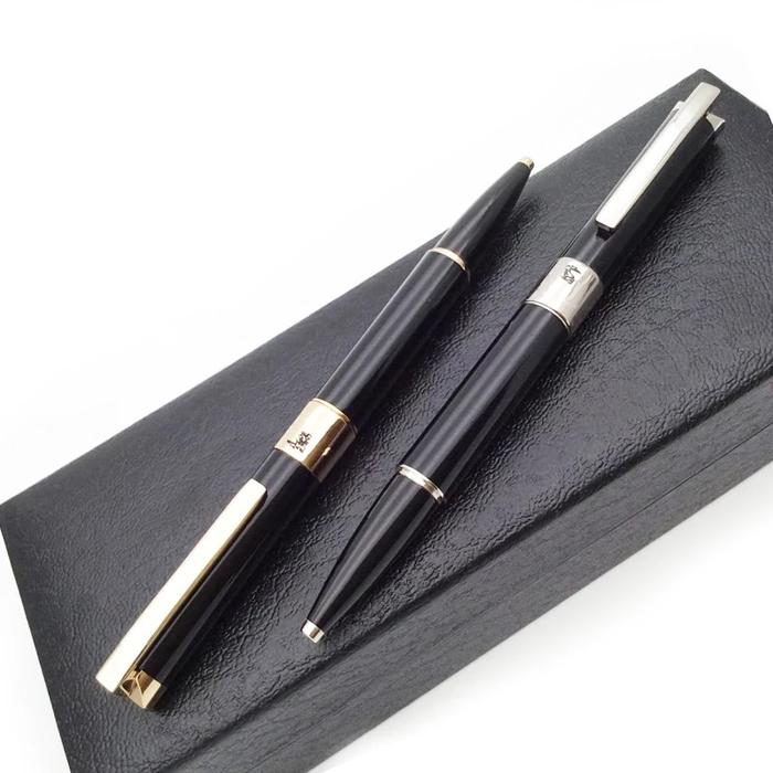 MSS Quality  B_B_R Classic Cloth Barrel Elegant Golden/Silver Clip