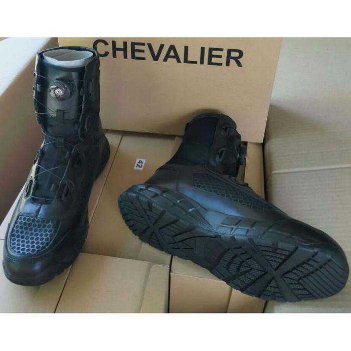 ASLI Sepatu PDL chevalier motif replika BOA tali putar READY STOCK