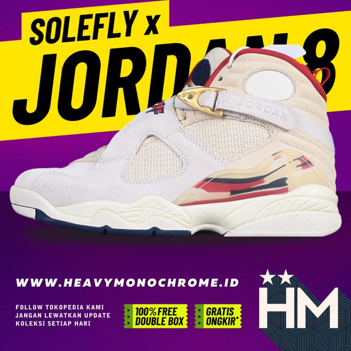 SoleFly x Air Jordan 8 Retro Mi Casa Es Su Casa FJ2850-107 (40-48.5)