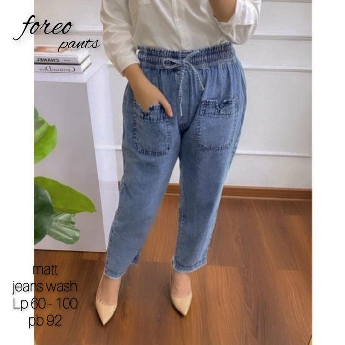 Promo Foreo JEAN$ Panst #2 - Celana Panjang JEAN$ Wanita Foreo Pants