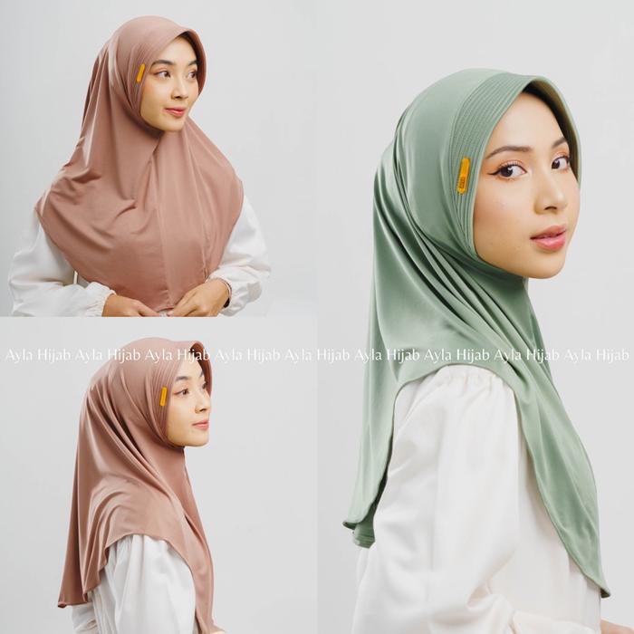 Dicari (Dapat 7pcs) Hijab Bergo Fatima Pin Size M Bergo Hamidah /