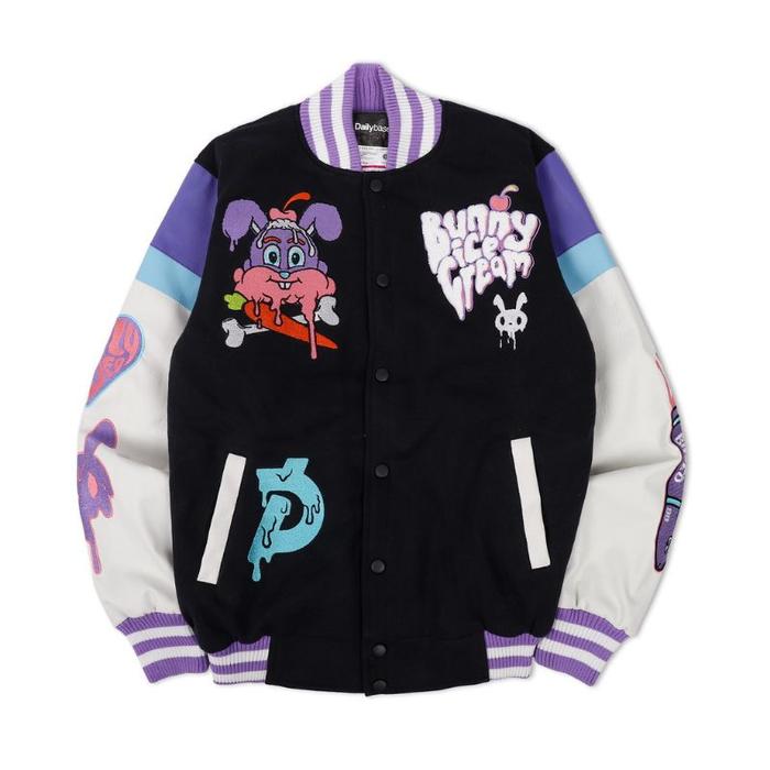 Varsity Jaket Dailybased Bunny Ice