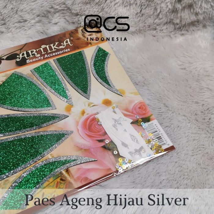 PAES AGENG Aksesoris Rias Manten Tradisional Jawa HIJAU