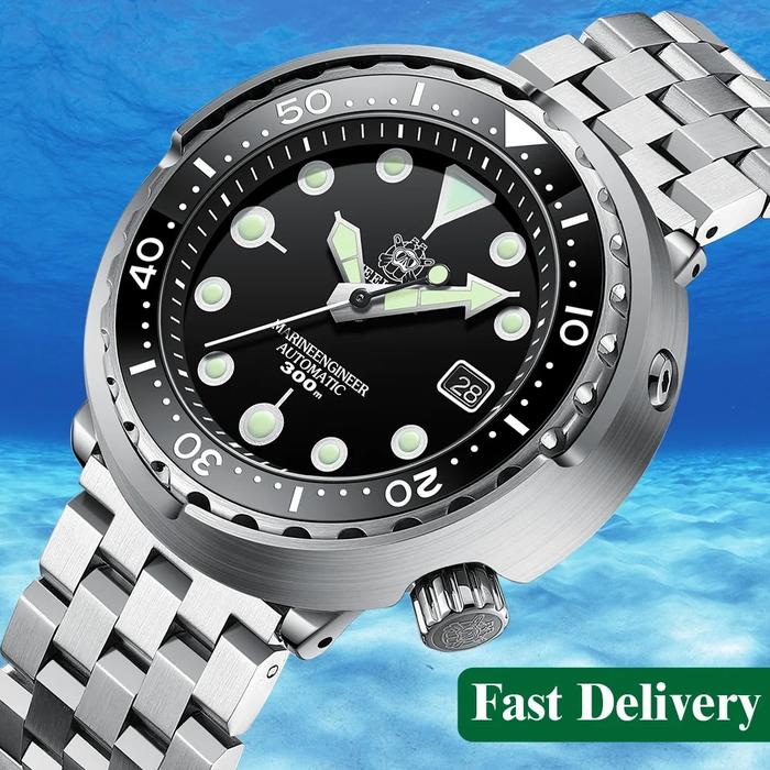 STEELDIVE SD1975 Jam Tangan Pria Otomatis Jam Tangan Menyelam Pria