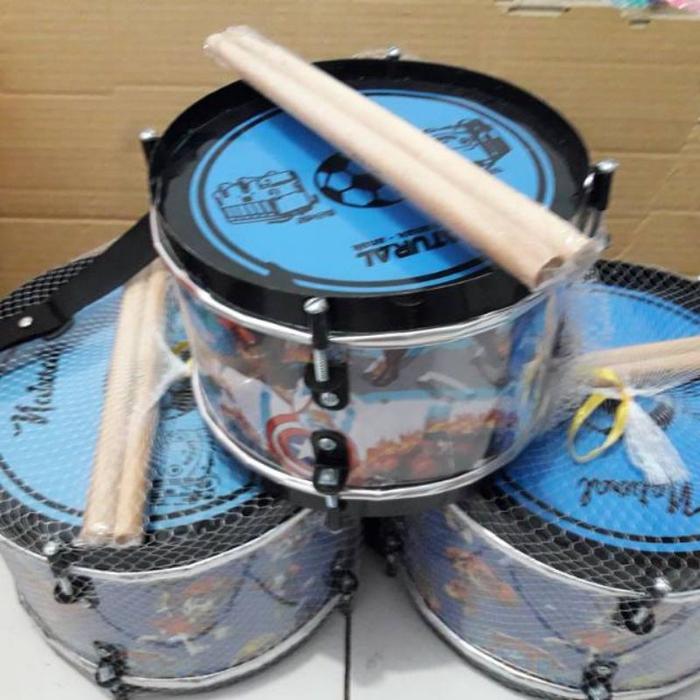 Ready stok OBRAL LEBAY....MAINAN ANAK "DRUM BAND" LAPISAN BESI TIPIS