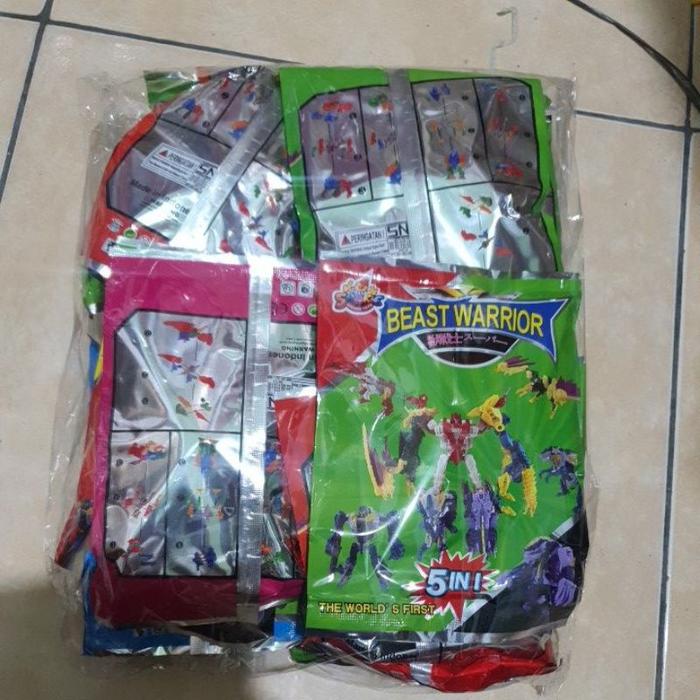 Ready stok 20 bongkar pasang beast warrior shaset sankie