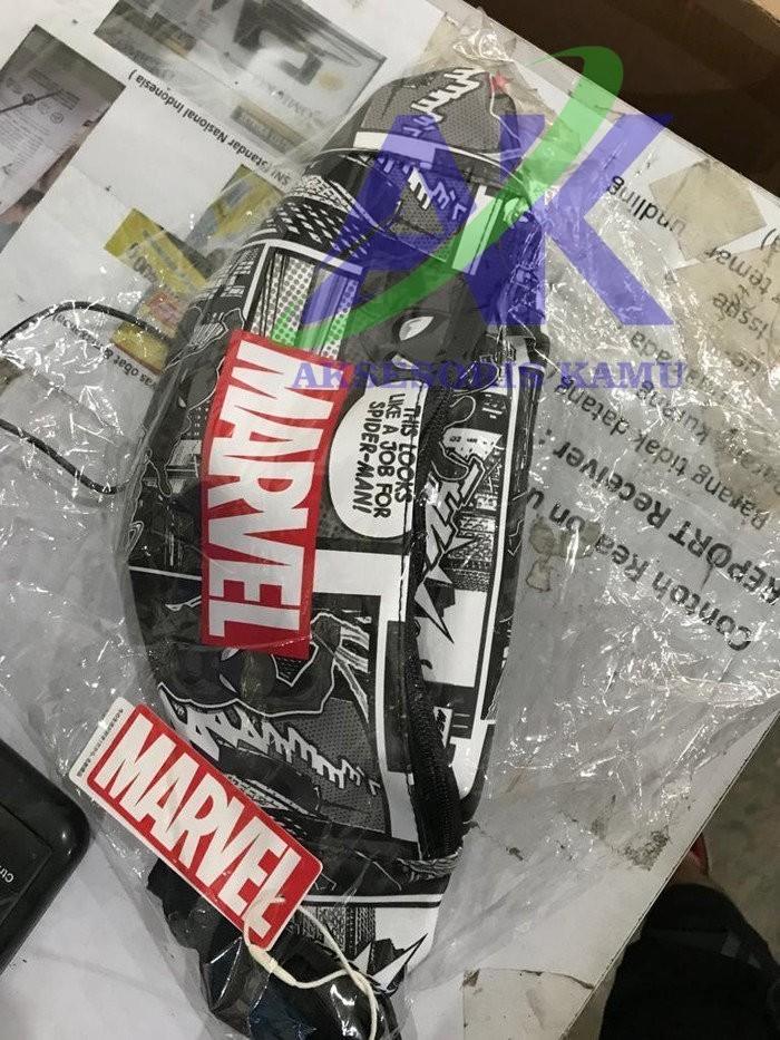 MINISO Marvel Tas Pinggang Crossbody Waist bag Fashion Sekolah