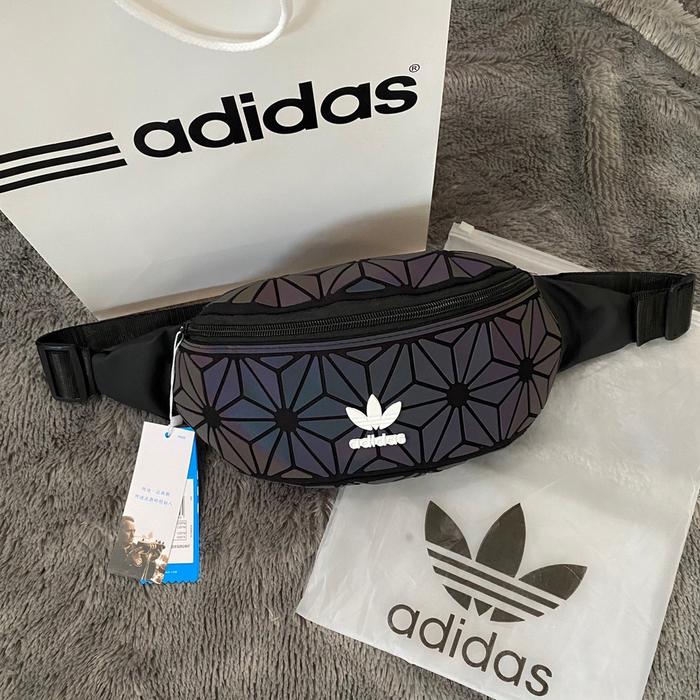 TAS WAISTBAG ADIDAS ORIGINAL REFLECTIVE / WAISTBAG ADIDAS ORIGINAL