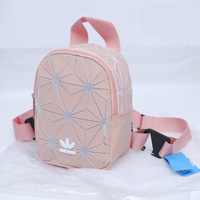 TAS MINI RANSEL ADIDAS NEW PATTERN ORIGINAL PINK