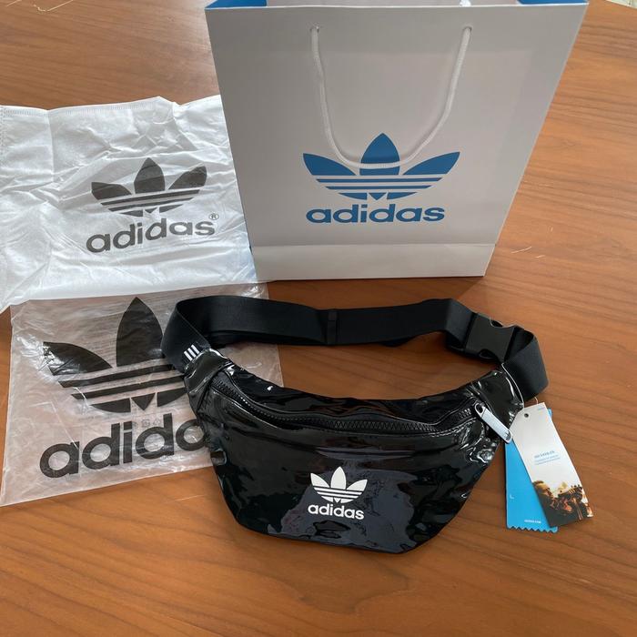 Tas Pinggang Adidas / Tas Pria / Tas Waistbag Adidas Mettalic Original