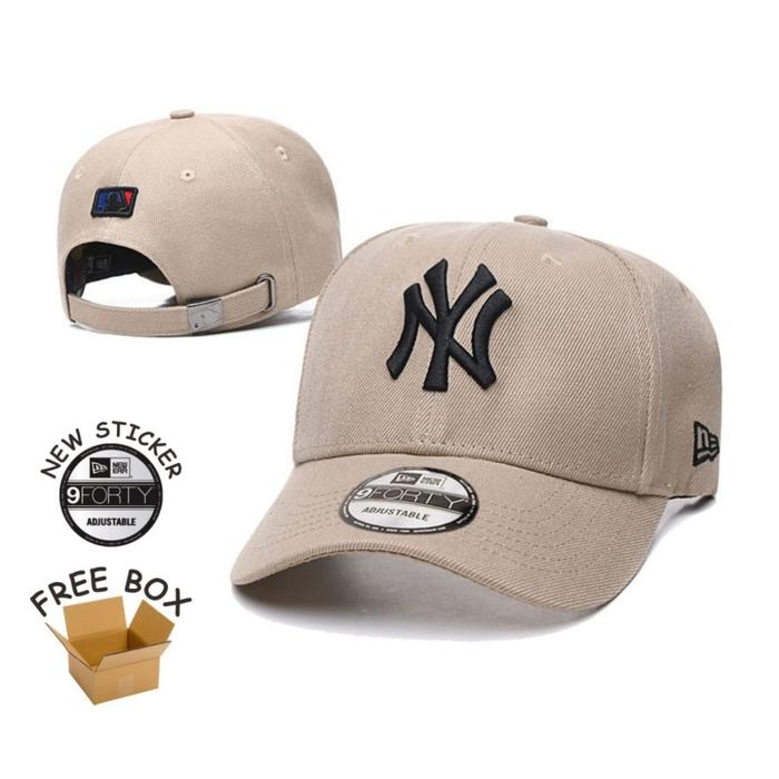 TOPI BASEBALL MLB NY SIMPLE ORIGINAL CAP CREAM