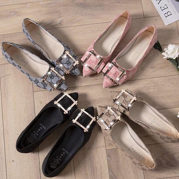 Penawaran Terbatas SALE!!! NO BOX MB3014 FLAT SHOES TERBARU SEPATU