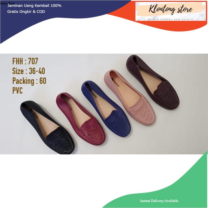 Penawaran Terbatas Sepatu flat fuhaha 707