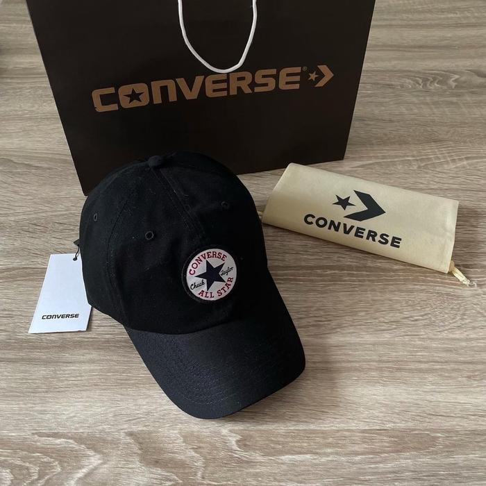 TOPI CONVERSE ALL STAR CAP ORIGINAL BLACK / TOPI CONVERSE ALL STAR CAP