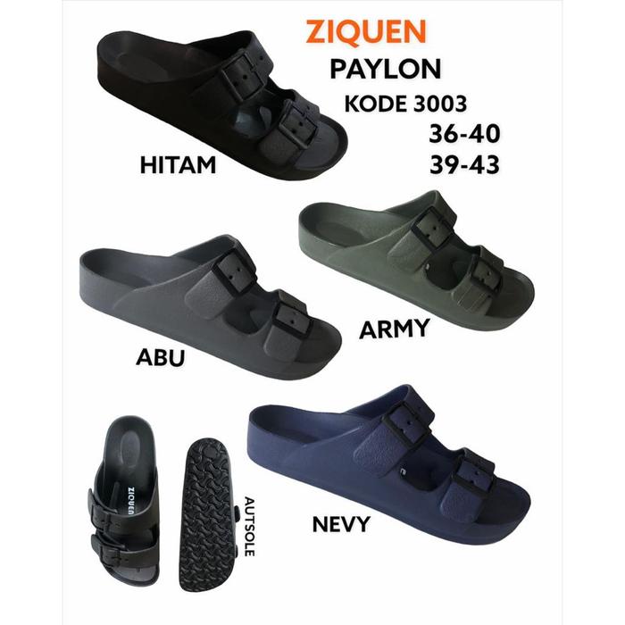 Terlaris! Sandal Slop Ziquen_Terbaru sandal