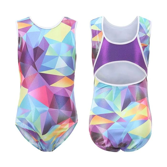 Toddler Girls Ballet Leotards Kids Children Sparkle Patchwork