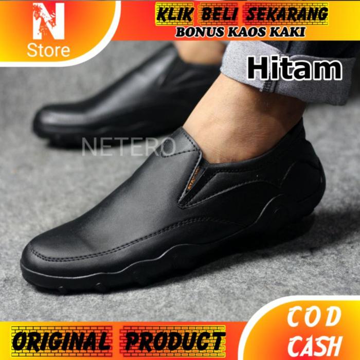 Terlaris! NETERO X AVIX Sepatu Formal Pria Kasual Slip On Kantoran