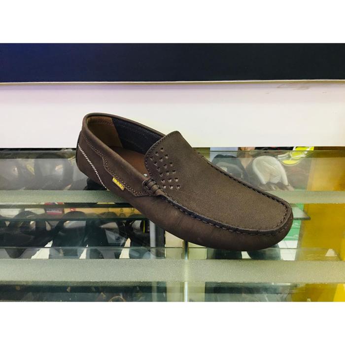 Terlaris! Sepatu Kulit Pakalolo AOP01 - Brown