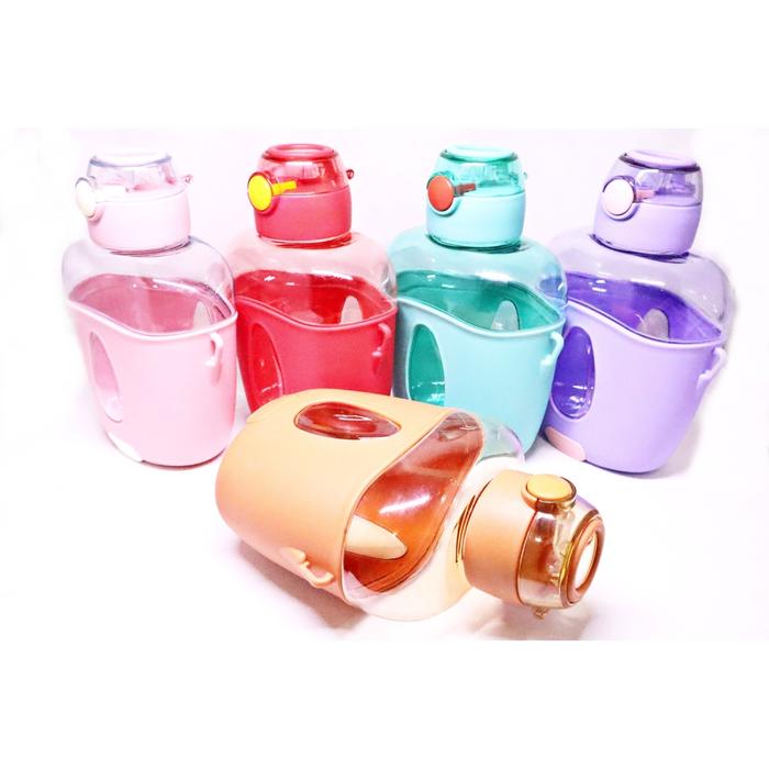 Botol Minum Gemoy Gendut 1 Liter Stiker Lucu Viral / Botol Viral -