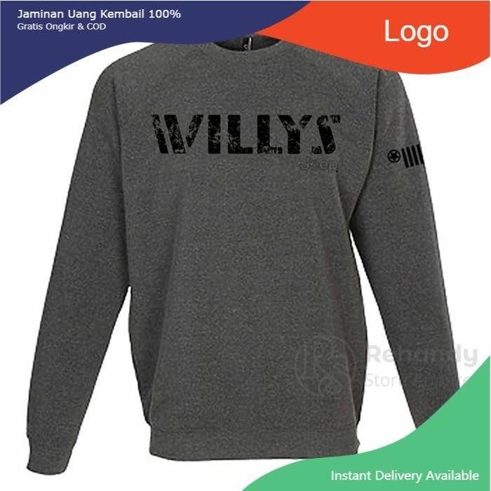 WAHID Sweater Hoodie Jeep Offroad willys