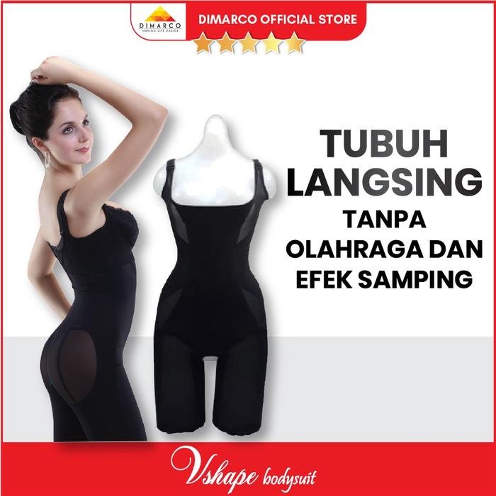 VSHAPE - Bodysuit Viral Pelangsing Pakaian Dalam Pengencang Payudara