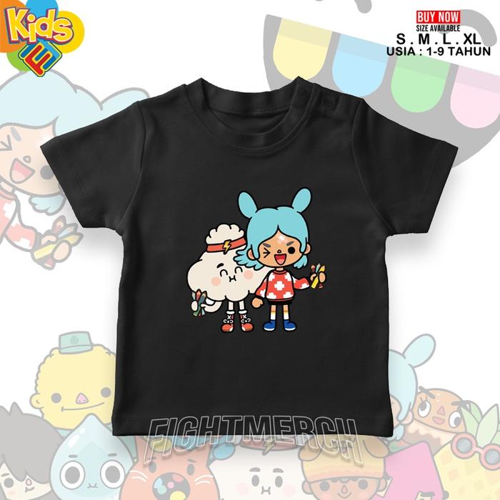 Baju Kaos Anak Toca Boca Toca Life World 3
