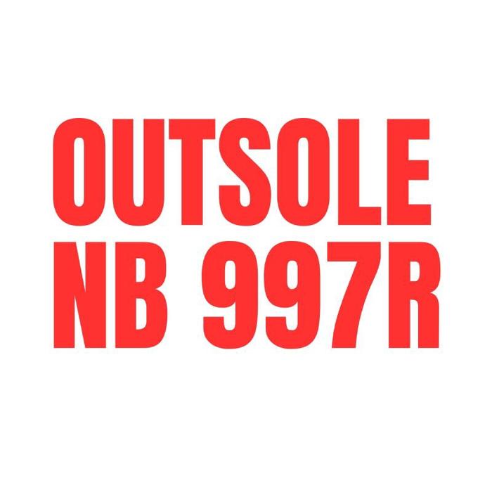 Terlaris! Outsole NB 997R