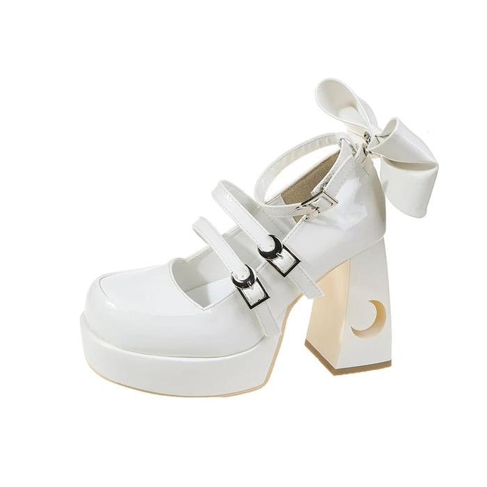 High Heel Shoes Women Thick Heel Shoes 2023 Spring New Bridesmaid