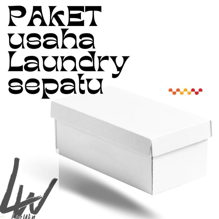 Terlaris! Paket usaha laundry sepatu/ Paket usaha cuci sepatu