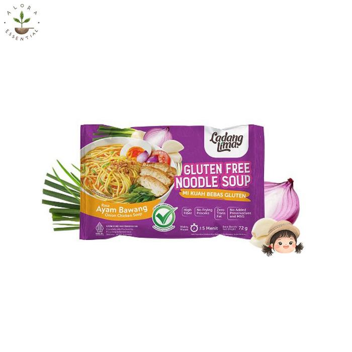 Sale Ladang Lima Mie Rasa Ayam Bawang - Mie Gluten Free Ladang Lima