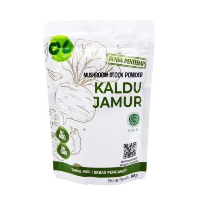 Gercep Organic Center Kaldu Jamur Non MSG 80Gr - Kaldu Jamur by Titi
