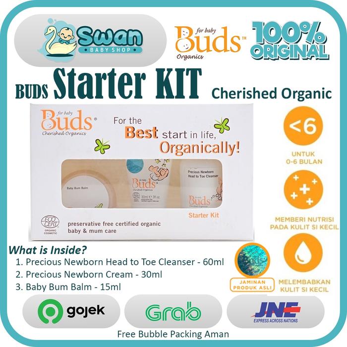 Gercep Buds Cherished Organics Starter Kit / Cherish Buds Organic