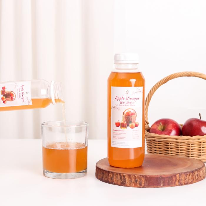 Gercep Alora Cuka Apel Vinegar 250 ml - Appl3 Cidar Vinegar Alora