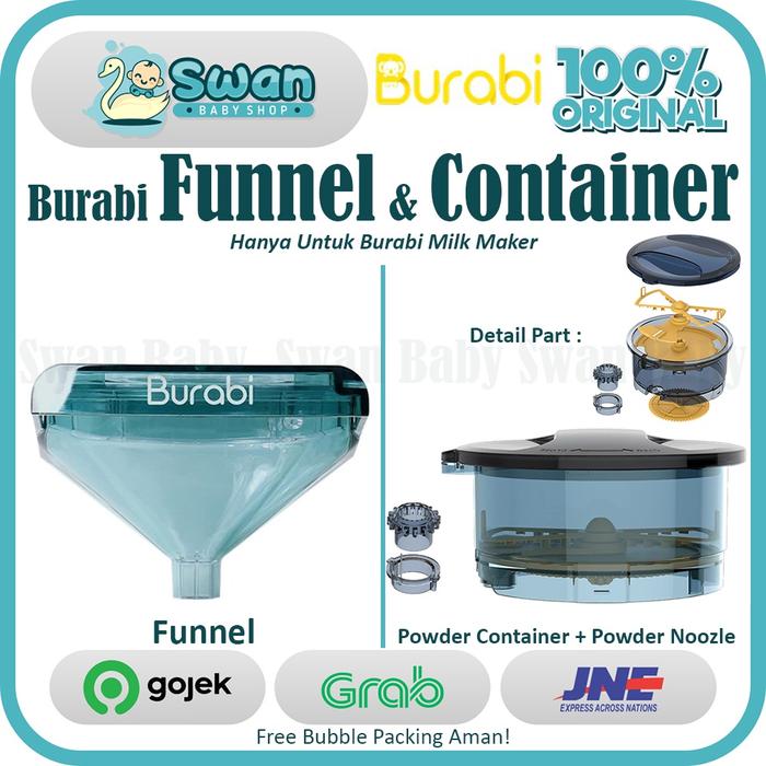 Bagus Burabi Funnel / Powder Container Burabi / Sparepart