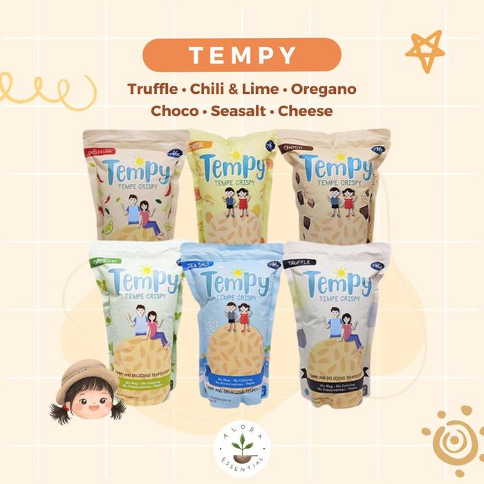 Gercep Abe Food Tempy Tempe - Snack Anak - Cemilan Bayi MPASI - Non