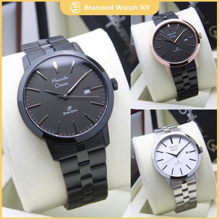 ORIGINAL Jam Tangan Pria Alexandre Christie AC 1007 / AC1007 / 1007