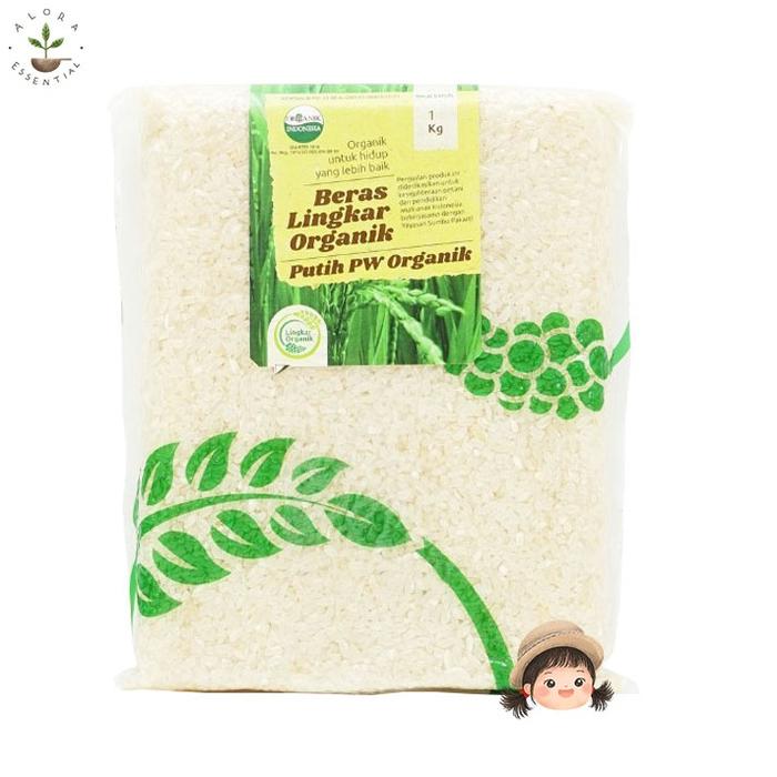 Bagus Lingkar Organik Beras Pandan Wangi Putih 1 kg - Beras Pandan
