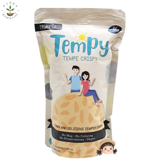 Sale Abe Food Tempy Tempe Crispy Truffle - Cemilan Keripik Tempe