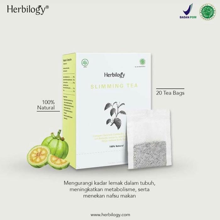 Gercep Herbilogy Slimming Tea 20 Kantong Teh