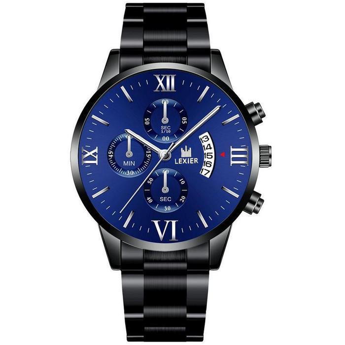 Produk Jam Tangan Pria LEXIER Model Terbaru 2023 Dial Tipis